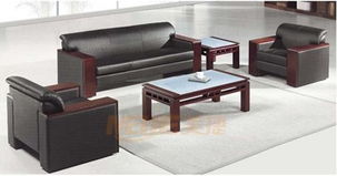 福田办公家具直销大堂经典真皮沙发 型号规格与价格详解