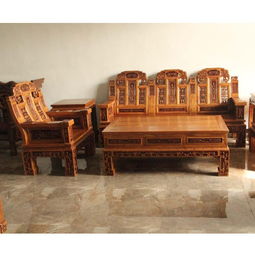 老榆木客厅沙发的隽永魅力 以恒益老榆木家具为例